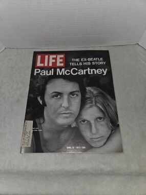 Vintage Life Magazine Paul McCartney The Ex Beatle Tells His Story April 16 1971